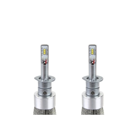 H1 RS+ SLIM SERIES 12-36V 50W 6000K 3500lm +200% LUXEON ZES LED CAN-BUS (ΨΥΚΤΡΑ ΛΕΠΙΔΕΣ ΦΤΕΡΟΥ) AMiO - 2 ΤΕΜ.