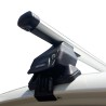 KIT ΜΕ ΜΠΑΡΕΣ ΟΡΟΦΗΣ ΓΙΑ TOYOTA PRIUS IV XW50 5D 2015-2018- ΑΛΟΥΜΙΝΙΟΥ TEMA MENABO (AL2-3360-FIX048G)-2 ΤΕΜ.