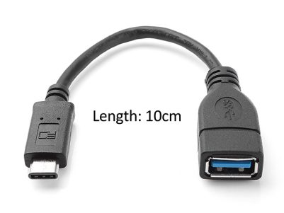 black 18224 cable/connectors adap. adapter usb 3.1 type-c usb/f